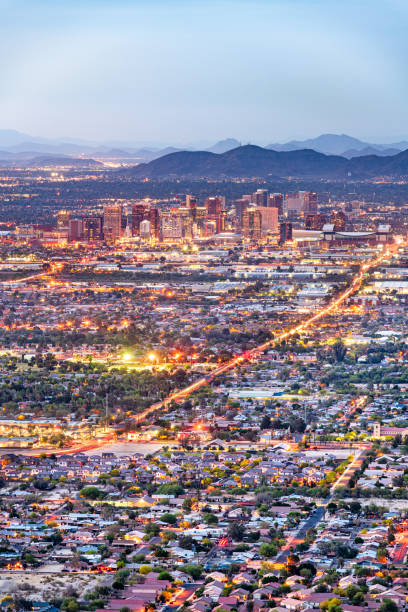 Phoenix Arizona Usa Cityscape Stock Photo - Download Image Now - Phoenix -  Arizona, Urban Skyline, Aerial View - iStock