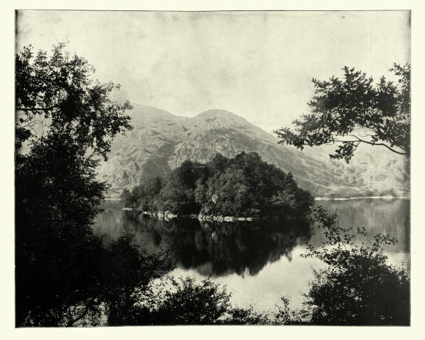 istock Ellen's Isle Loch Katrine, Scotland, 19th Century 1214957623