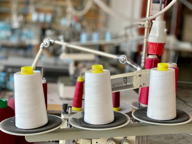 istock Sewing production factory in Europe 1214958413