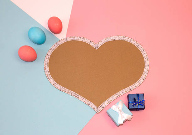 istock Holiday card for Easter, template, banner, copy Space 1214961080