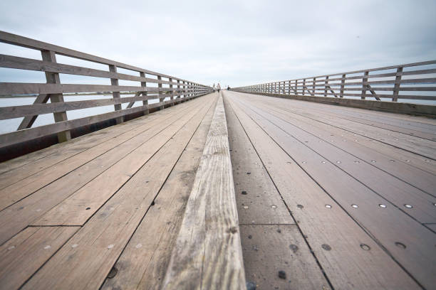 Bull Island bridge in Dublin, Ireland