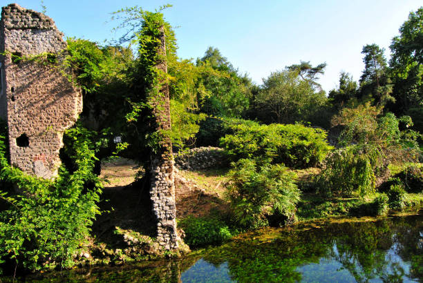 istock Garden of Ninfa 1214964518