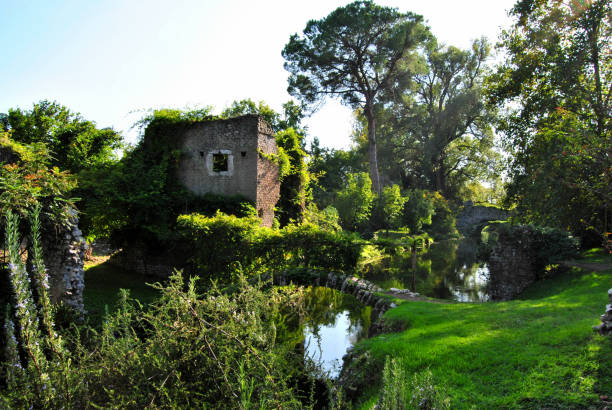 istock Garden of Ninfa 1214964881