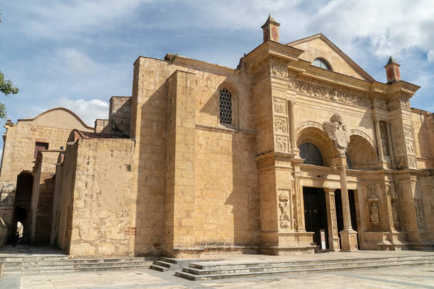 basilica cathedral museum santa maria de la encarnacion - catedral de la encarnacion imagens e fotografias de stock