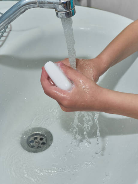 istock Wash hands with soap. Coronavirus protect. COVID-2019 prevention 1214970916