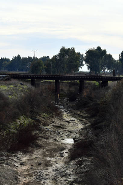 istock New metal supports for railroad bridge 1214976989