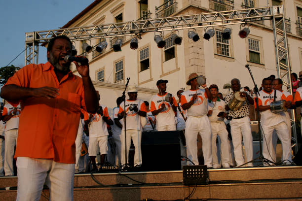 apresentação de samba em salvador - african descent african culture drum history - fotografias e filmes do acervo