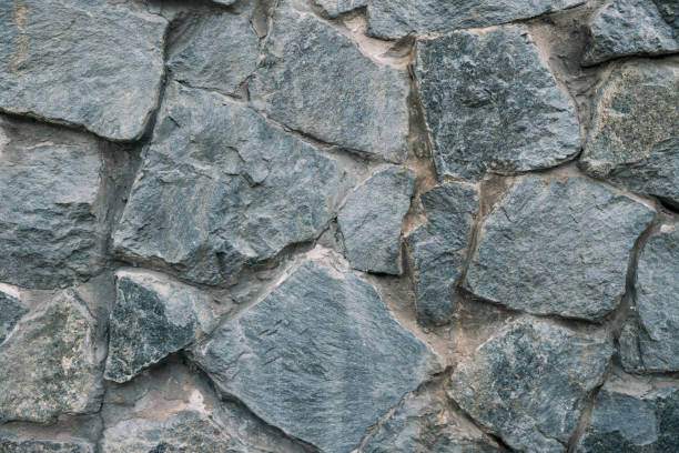istock Stone wall. Wall made of stones. 1214991044
