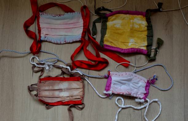 istock A bunch of self made face masks 1214997704