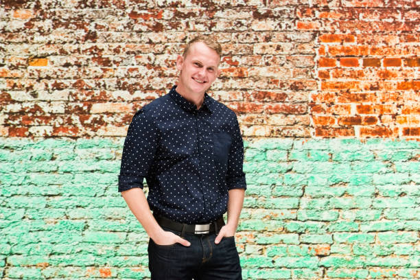 istock Caucasian young male wearing pants 1215000102