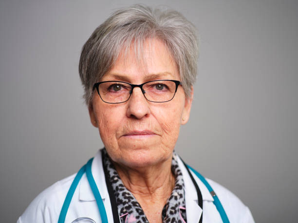 istock Senior Woman Doctor 1215001705