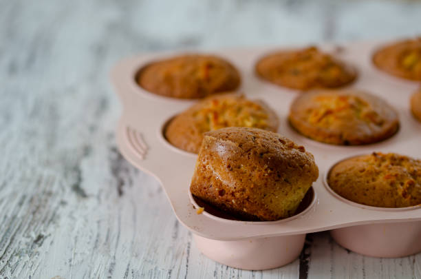 istock Delicious Muffin with orange 1215002314