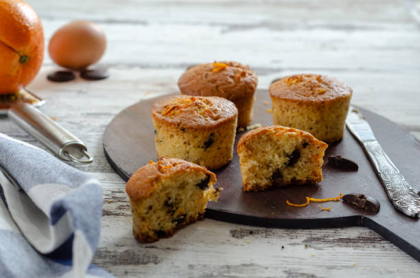 istock Delicious Muffin with orange 1215002566