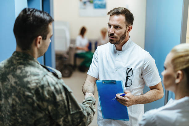 istock How can we help you, soldier? 1215003149