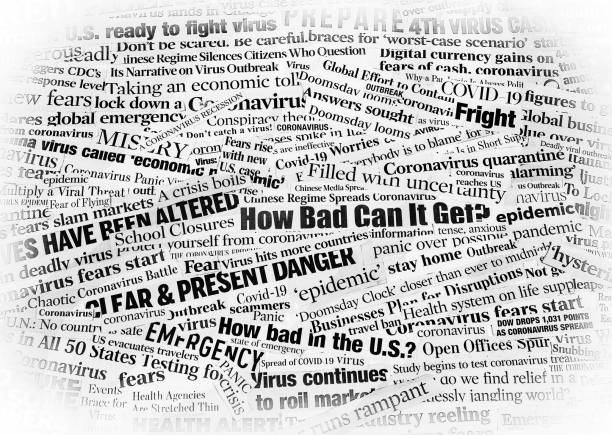 istock Covid_COVID19 Coronavirus Newspaper Headline Collage white vignette 1215009513