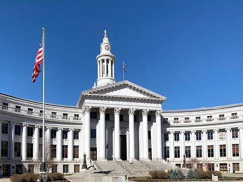 Warm afternoon light on the New Jersey State House