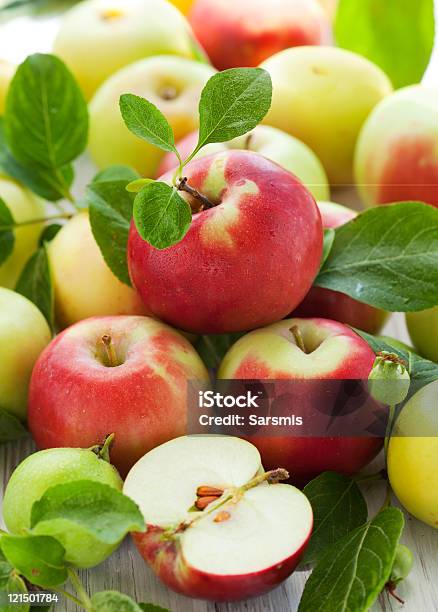 Fresh Apples Stock Photo - Download Image Now - Apple - Fruit, Variation, Autumn