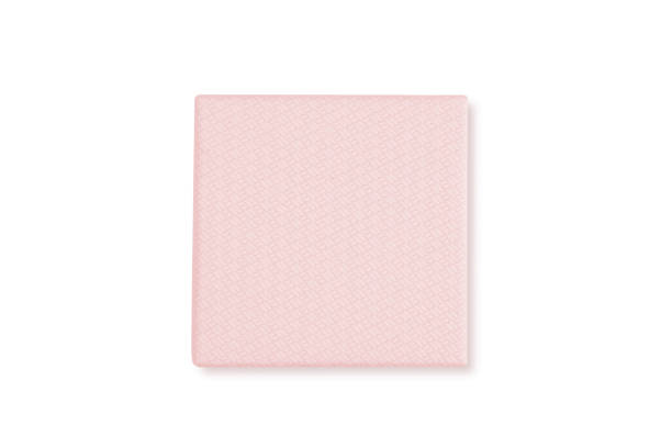 istock Rose gold color Small gift box isolated on white background 1215020519