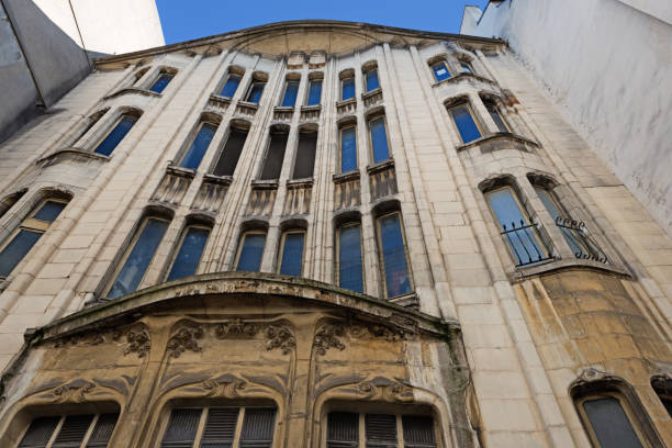 Agoudas Hakehilos Synagogue in Paris, France stock photo