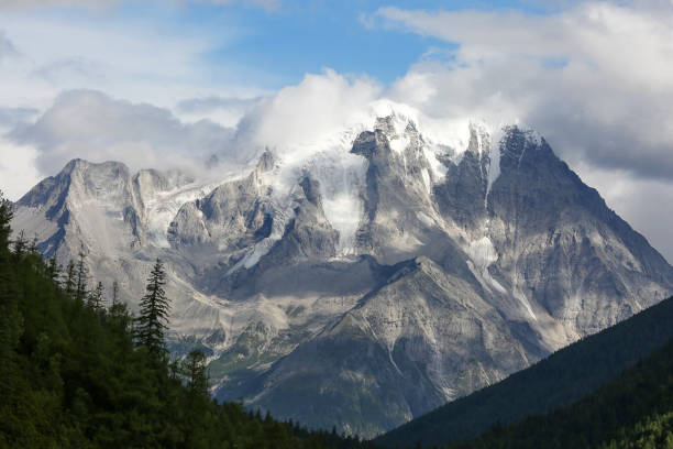 istock Yala snow mountain in Tibet 1215024031