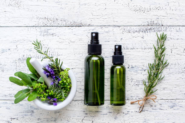 istock Natural skin care herbal cosmetics 1215027324