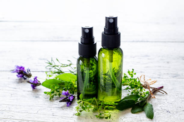 istock Natural skin care herbal cosmetics 1215027332