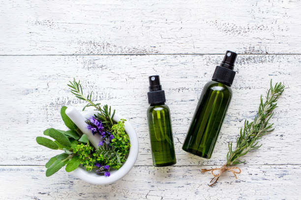 istock Natural skin care herbal cosmetics 1215027341
