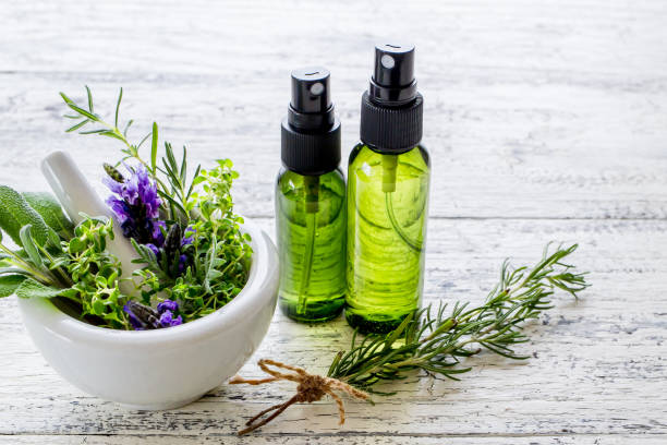 istock Natural skin care herbal cosmetics 1215027343