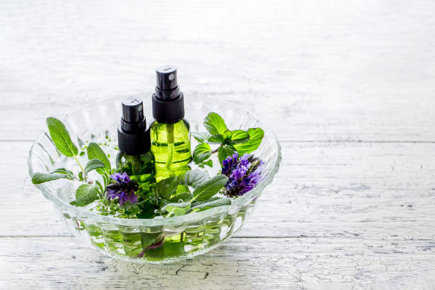 istock Natural skin care herbal cosmetics 1215027344