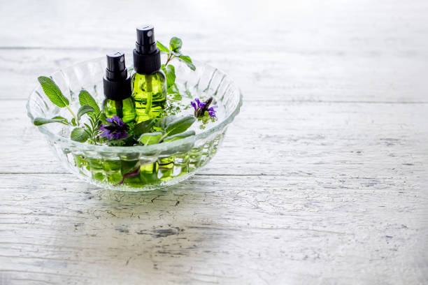 istock Natural skin care herbal cosmetics 1215027352