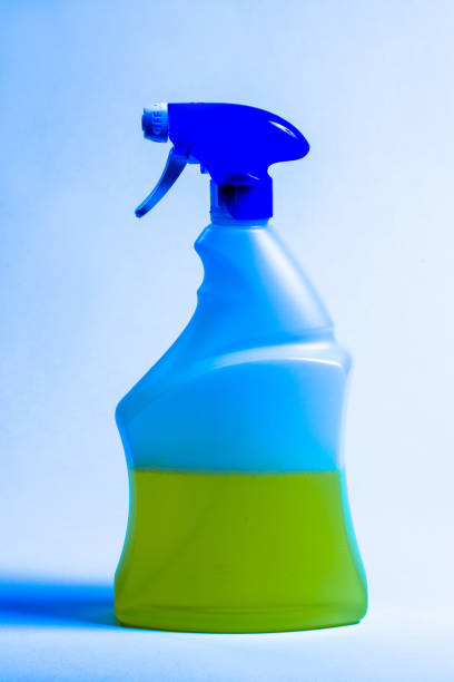 istock Disinfectant Cleanser in a Clear Spray Bottle 1215032547