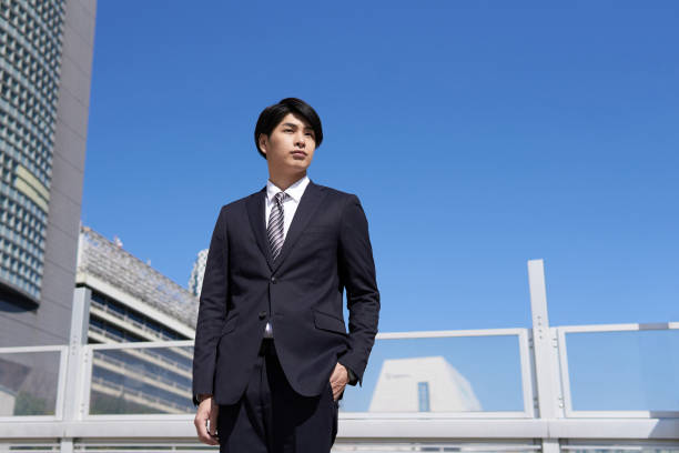 istock A Japanese male businessman 1215034264