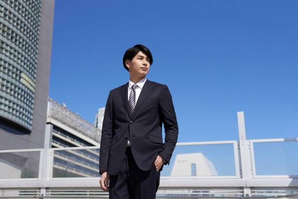 istock A Japanese male businessman 1215034272