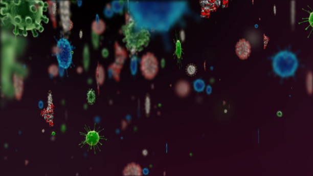 istock Evil Emoji of Coronavirus Bacteria 1215035270