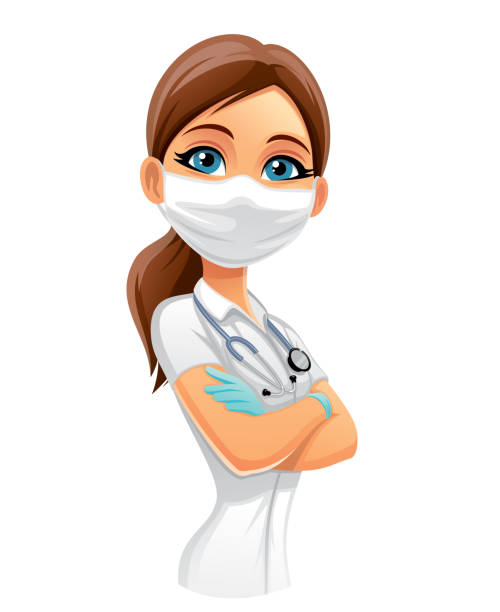 Doctor In Mask Stock Illustration - Download Image Now - Female Doctor, Adult, Adults Only - iStock Doctor In Mask Stock Illustration - Download Image Now - Female Doctor, Adult, Adults Only - iStock