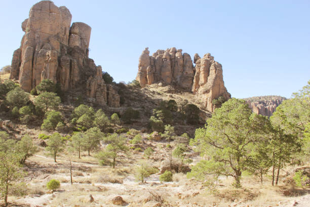 istock Rock formations in Sierra de Organs in Zacatecas Mexico 1215049934