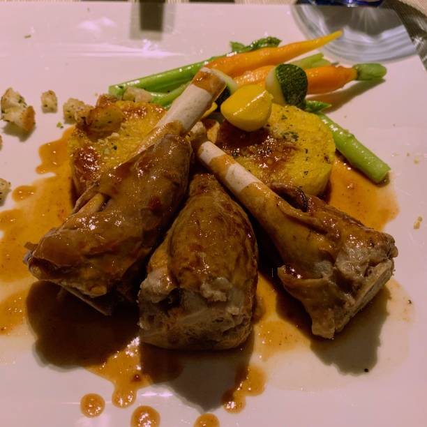 istock Grilled Lamb shank, Chennai, Tamil Nadu, India. 1215051311