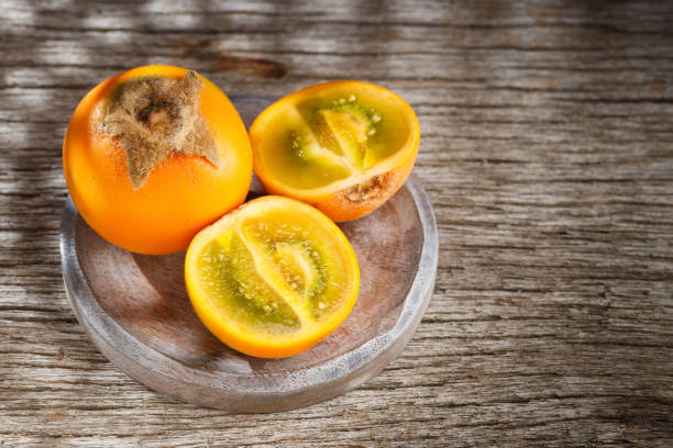 istock Fruit of lulo or naranjilla 1215051356