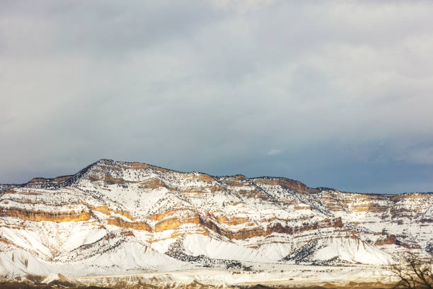 Western Colorado Bookcliff Mountain Range Background Textures and Digital Wallpaper from Environmental Nature