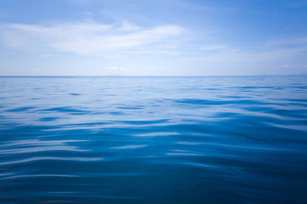 istock Calm Sea and Blue Sky Background. 1215059164