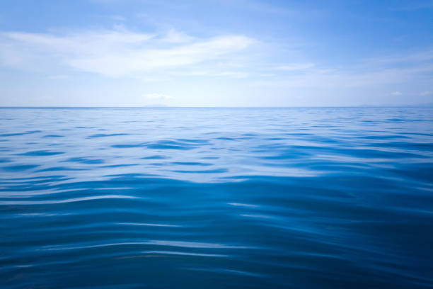 istock Calm Sea and Blue Sky Background. 1215064042