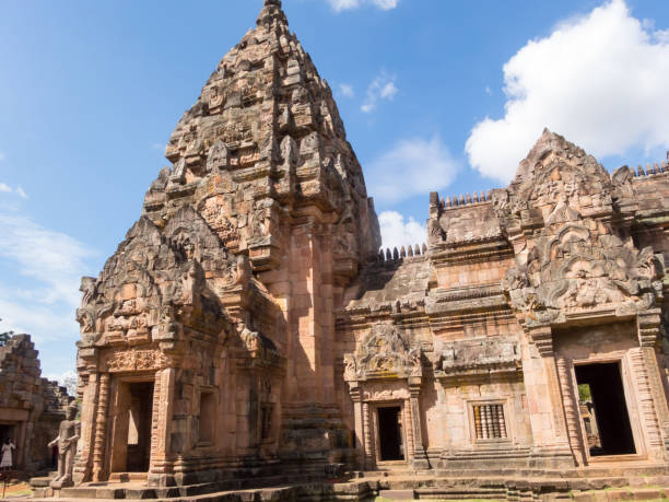 istock Phanom Rung Historical Park,is Castle Rock old Architecture about a thousand years ago at Buriram Province,Thailand 1215066185