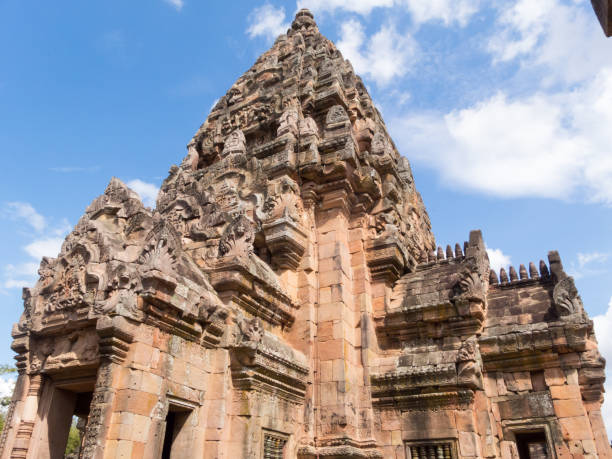 istock Phanom Rung Historical Park,is Castle Rock old Architecture about a thousand years ago at Buriram Province,Thailand 1215066458
