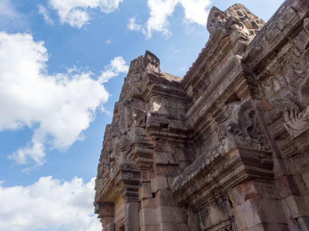 istock Phanom Rung Historical Park,is Castle Rock old Architecture about a thousand years ago at Buriram Province,Thailand 1215067244