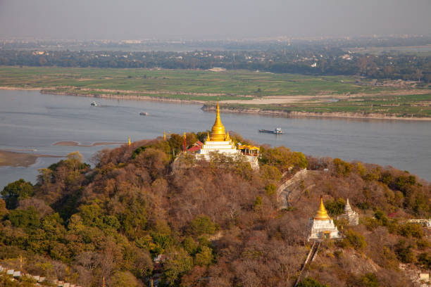 istock Evening landscape Mandalay region, Myanmar 1215072229