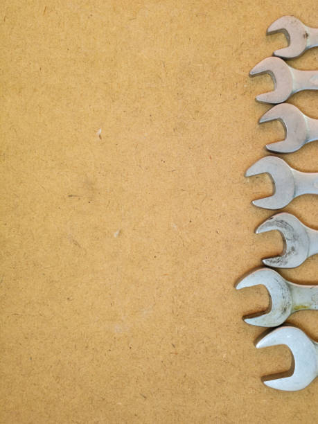 istock set of wrenches on wood 1215072455