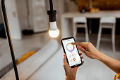 Controlling light bulb with mobile device