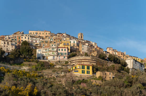 istock Perinaldo ancient village, Liguria region, Italy 1215075121