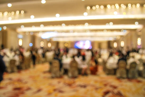 istock Blurred people at the wedding 1215082179