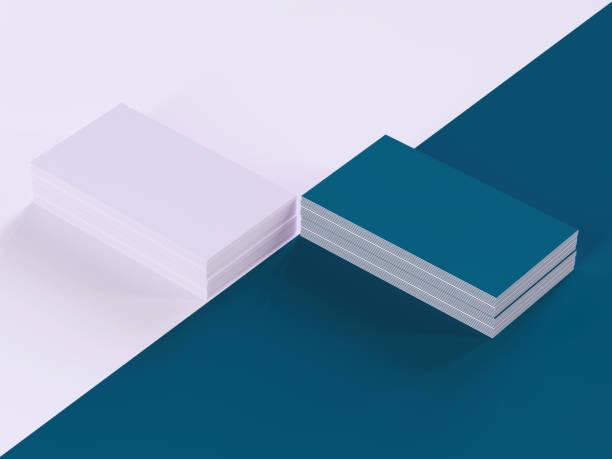 istock Business cards identity template 1215094967